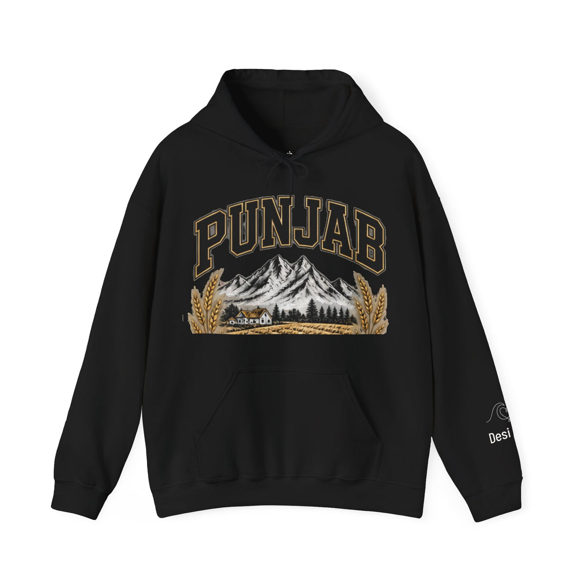 Punjab Mountain Vintage Hoodie
