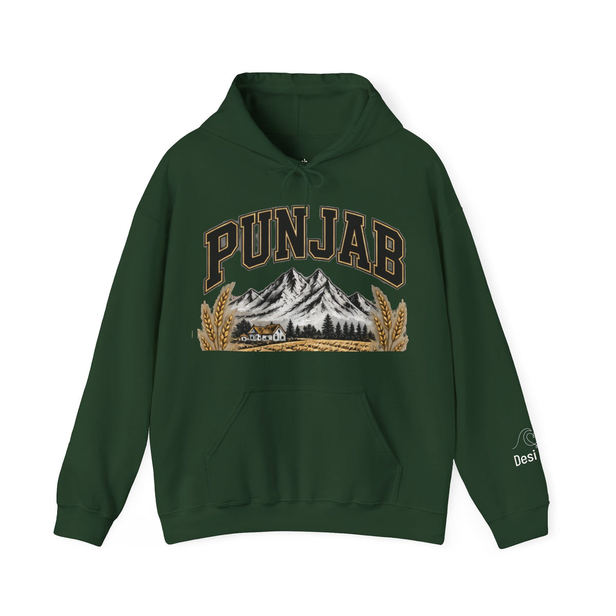 Punjab Mountain Vintage Hoodie
