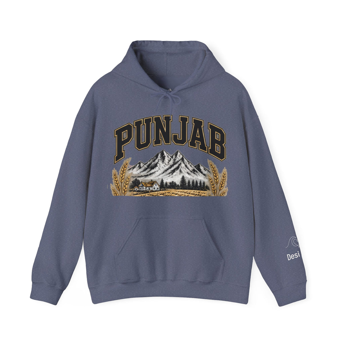 Punjab Mountain Vintage Hoodie