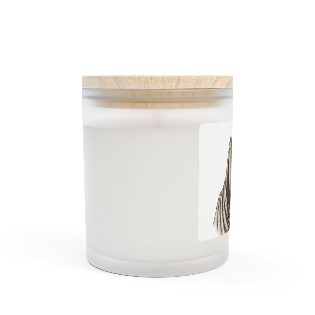 Frosted Prayer Hands Candle — "Grateful for Every Blessing" 11oz Scented Glass Jar