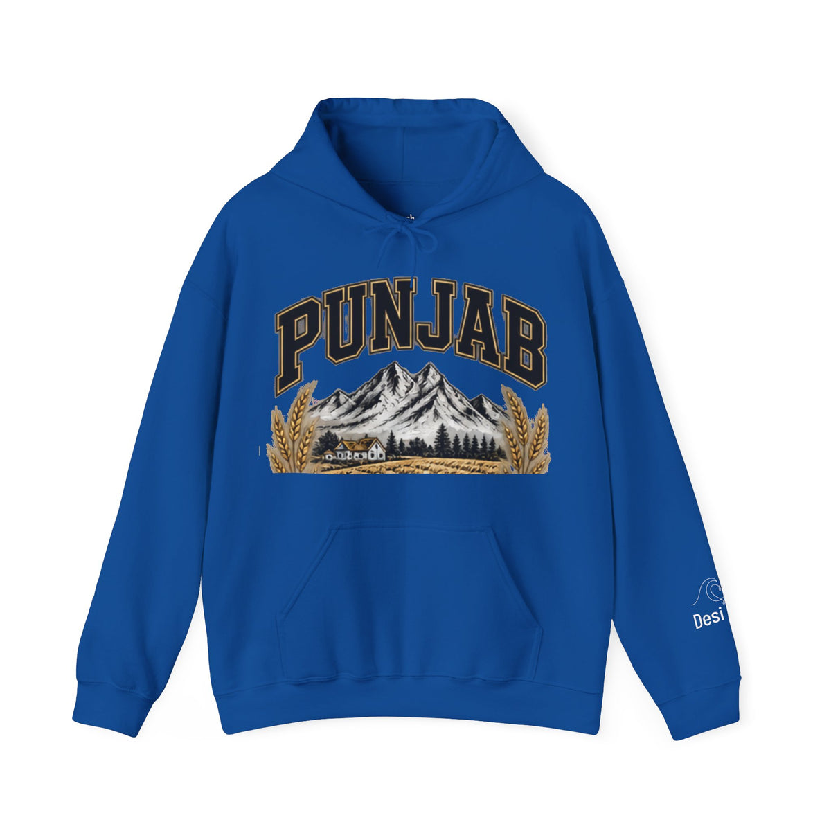 Punjab Mountain Vintage Hoodie