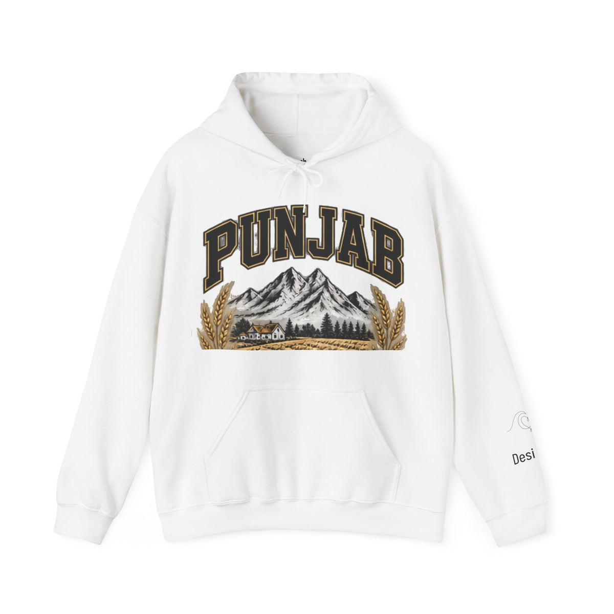 Punjab Mountain Vintage Hoodie