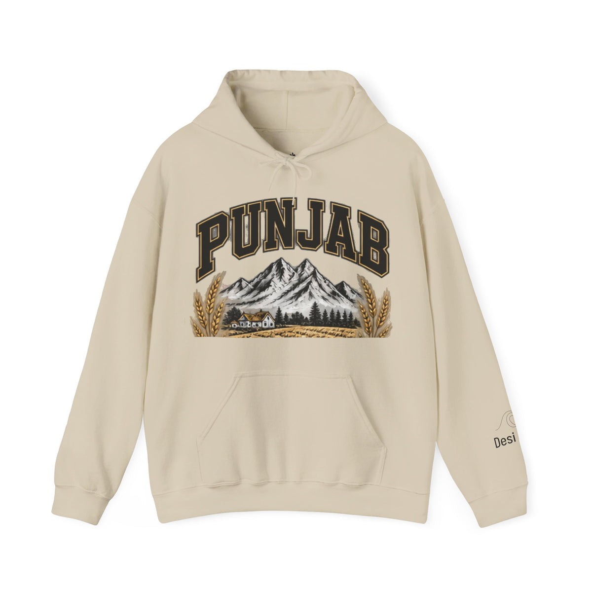 Punjab Mountain Vintage Hoodie
