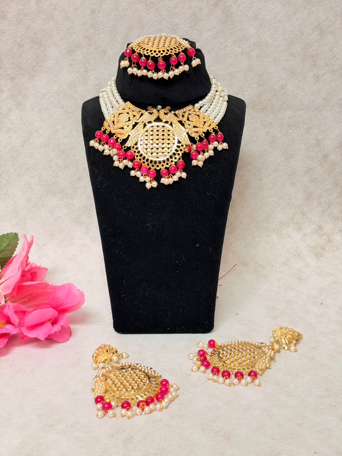Rani Gulzar Necklace set