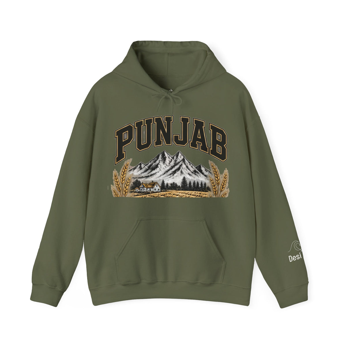Punjab Mountain Vintage Hoodie