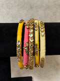 Rangoli Handmade Threaded Bangles