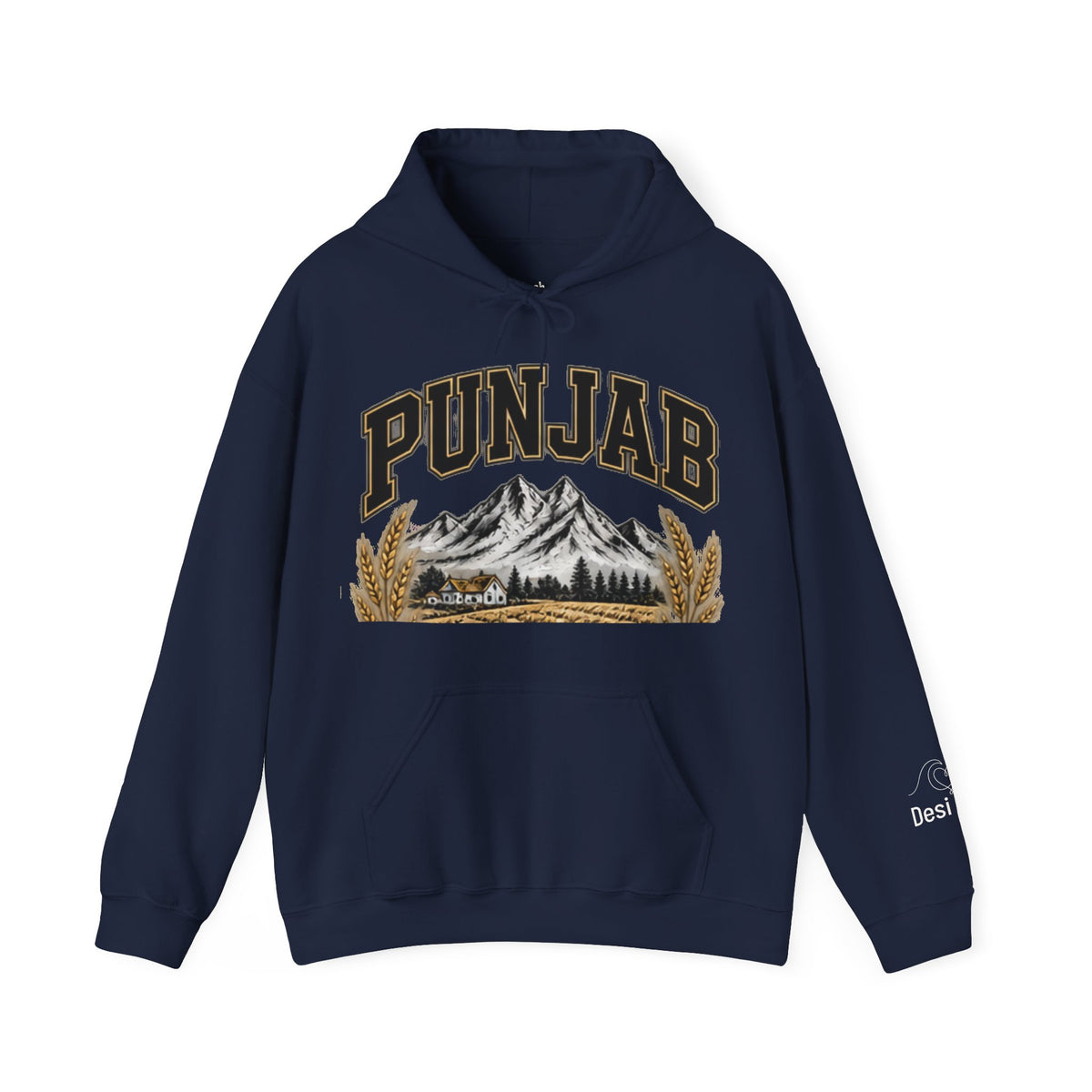 Punjab Mountain Vintage Hoodie