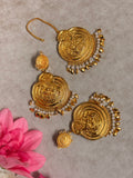 Gold Tikka & Earrings set